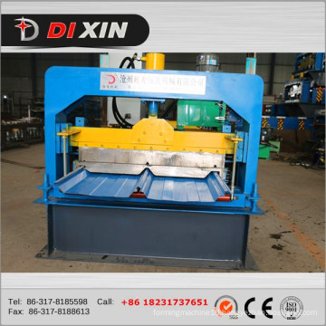 New Design Metal Color Coated Steel Clip Lock Roofing Sheet Making Machine